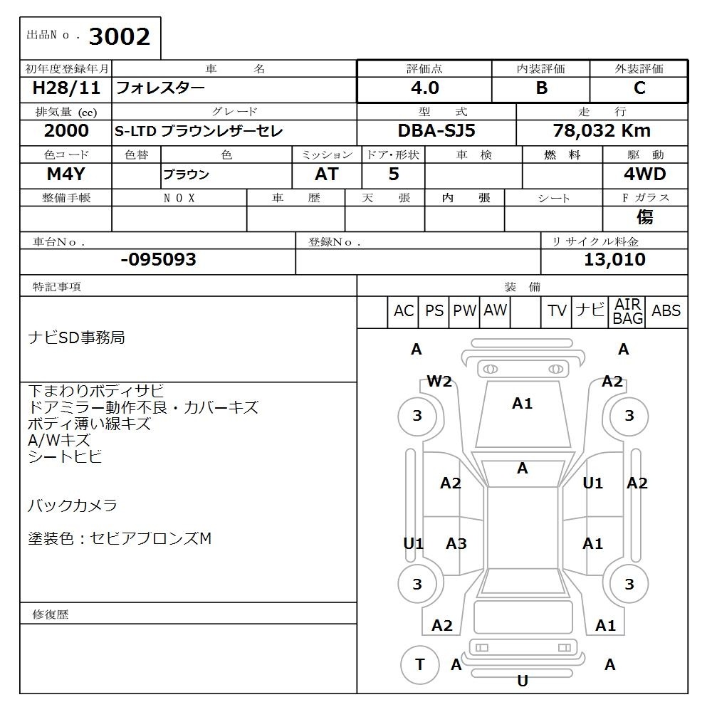 SUBARU FORESTER