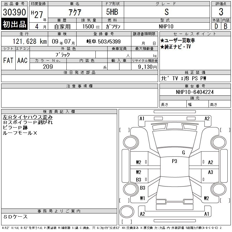 TOYOTA AQUA
