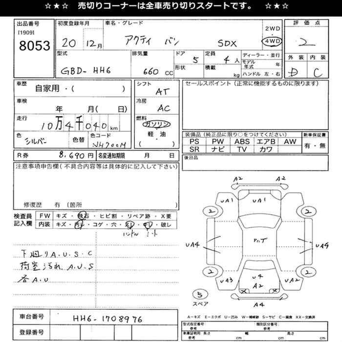 HONDA ACTY