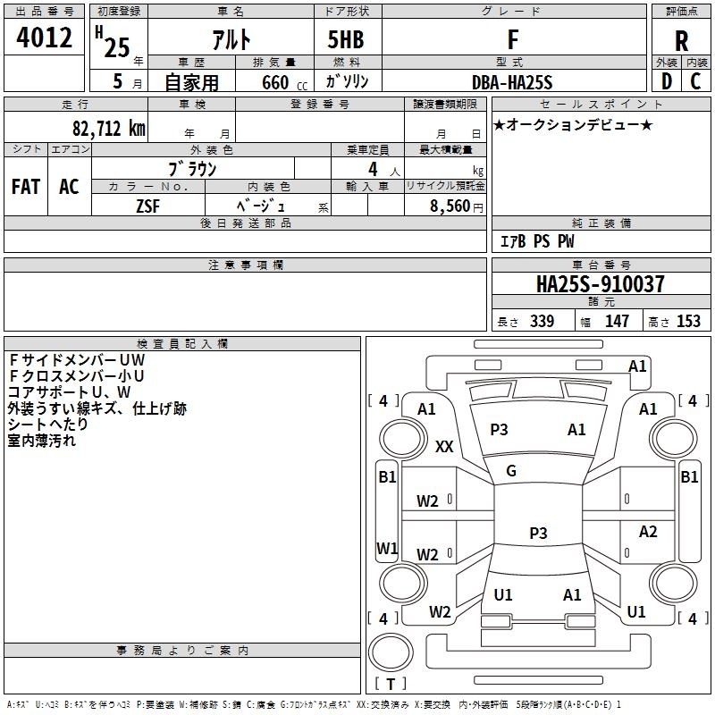SUZUKI ALTO
