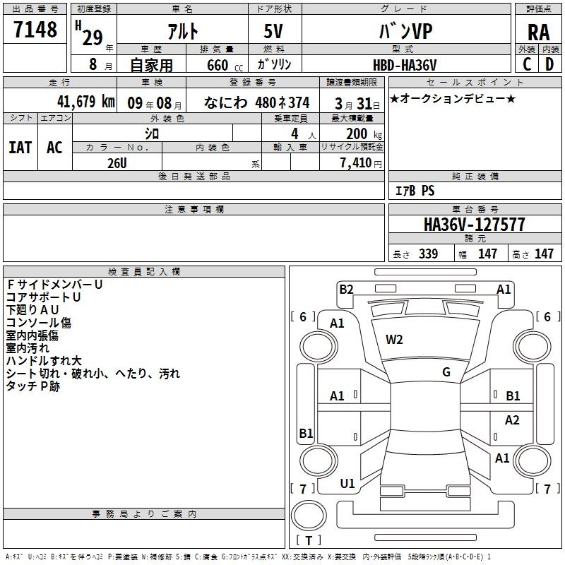 SUZUKI ALTO