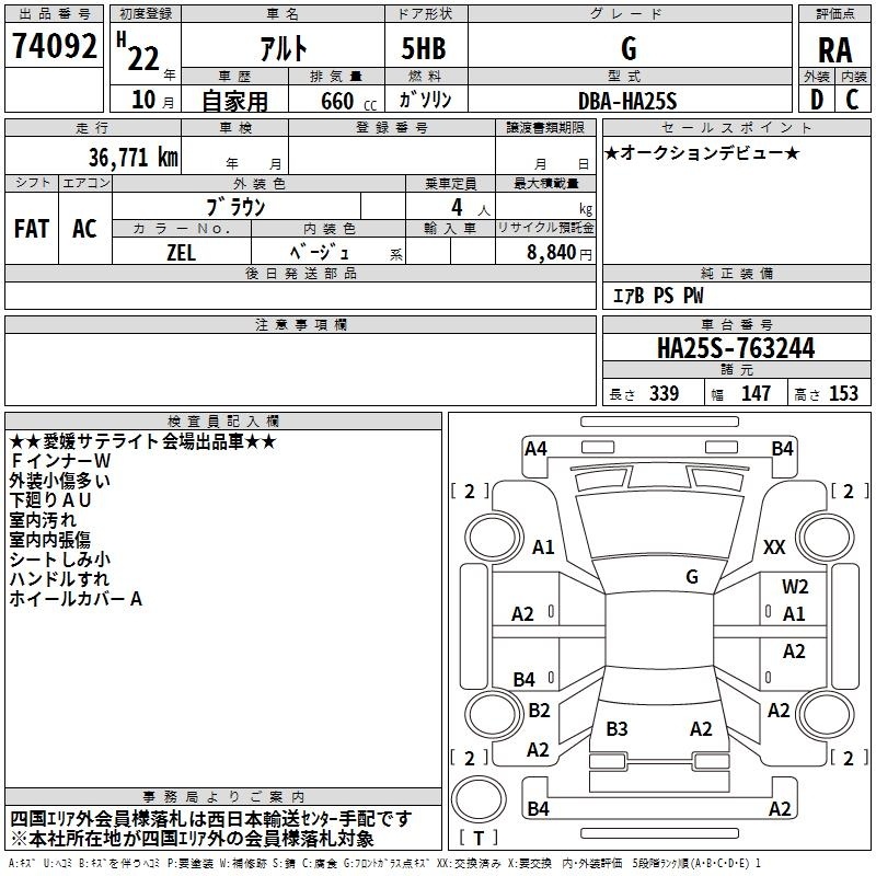 SUZUKI ALTO