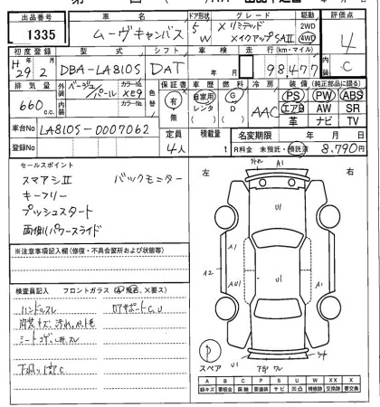 DAIHATSU MOVE CANBUS