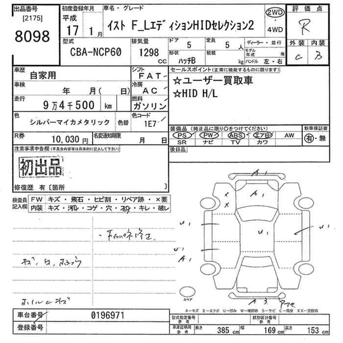 TOYOTA IST