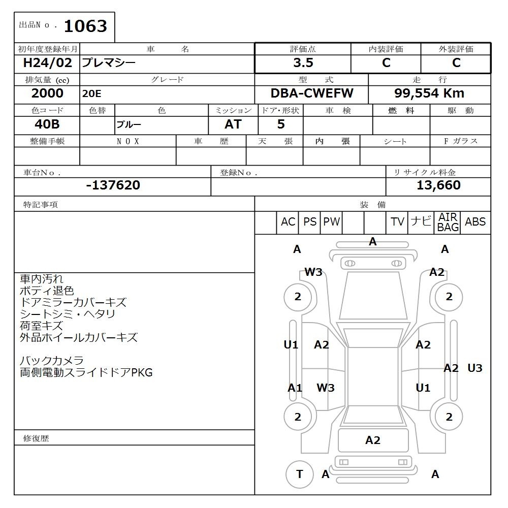 MAZDA PREMACY