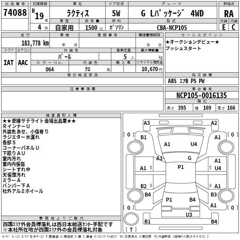 TOYOTA RACTIS