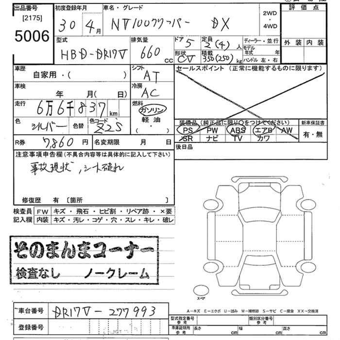 NISSAN NV100 CLIPPER