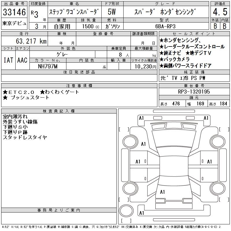 HONDA STEPWGN