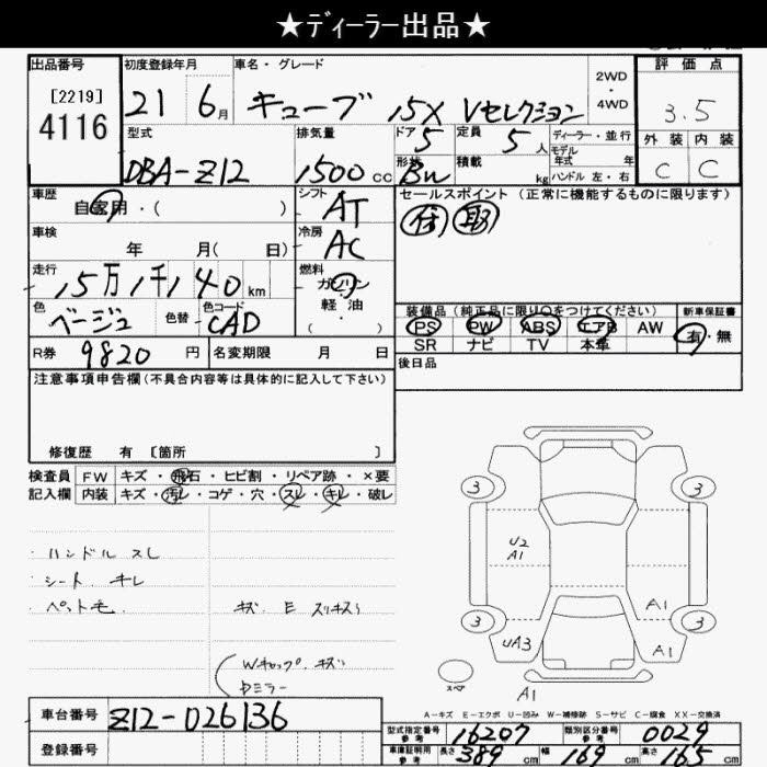 NISSAN CUBE