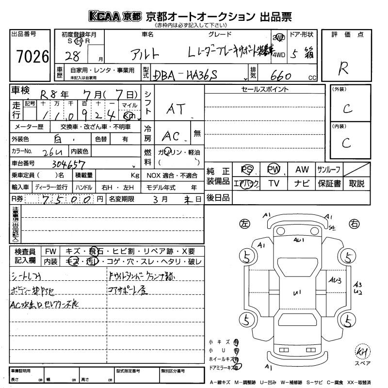 SUZUKI ALTO