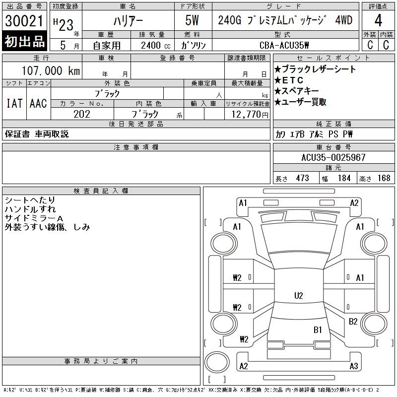 TOYOTA HARRIER