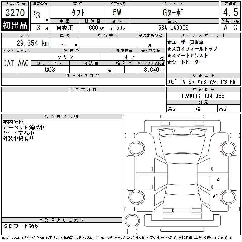 DAIHATSU TAFT