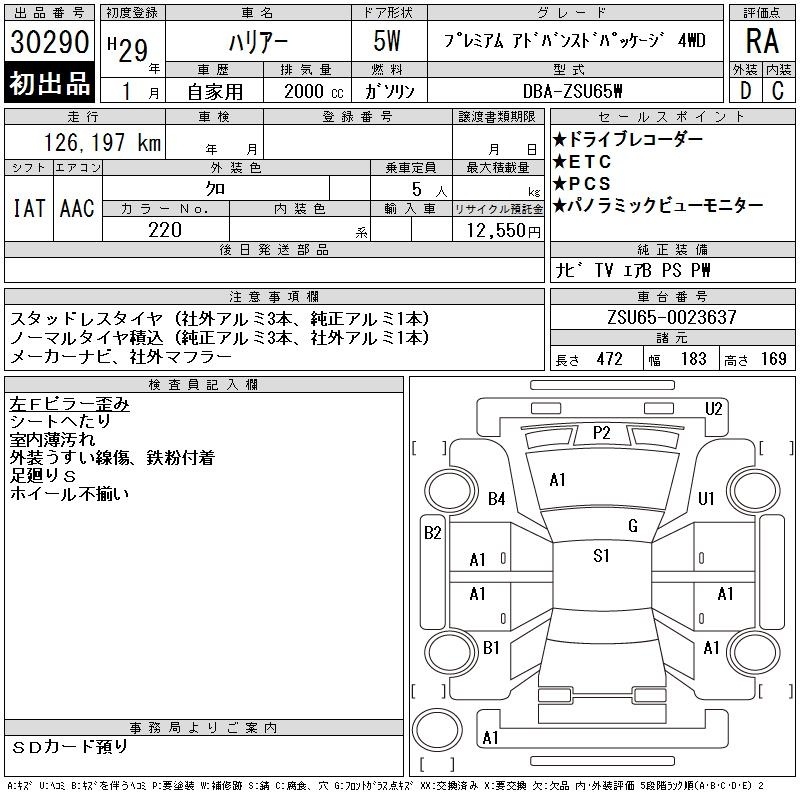 TOYOTA HARRIER