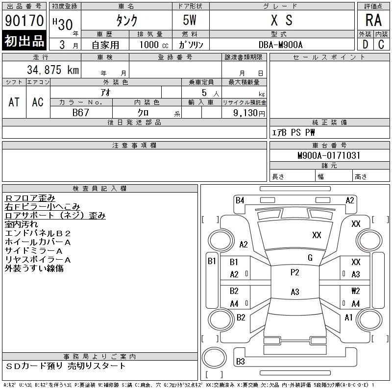 TOYOTA TANK