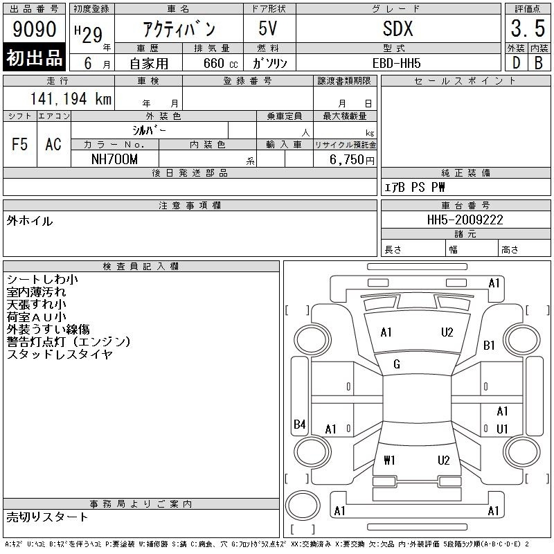 HONDA ACTY