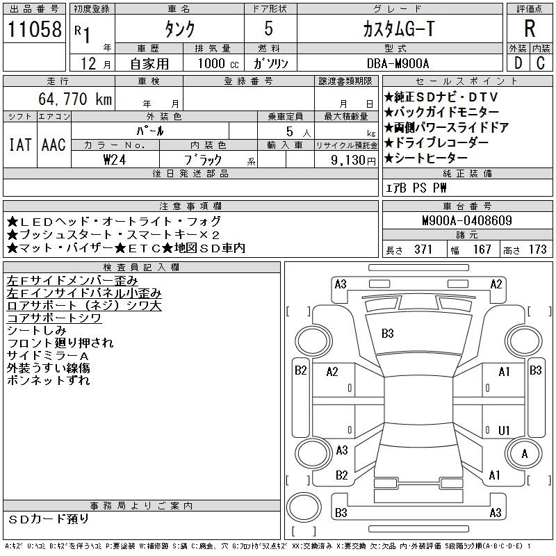 TOYOTA TANK