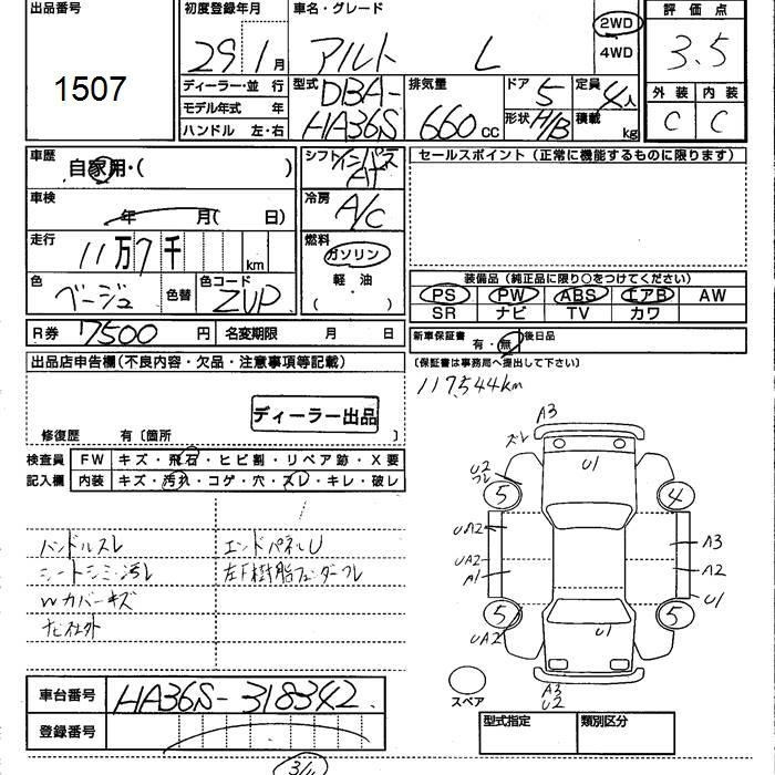 SUZUKI ALTO