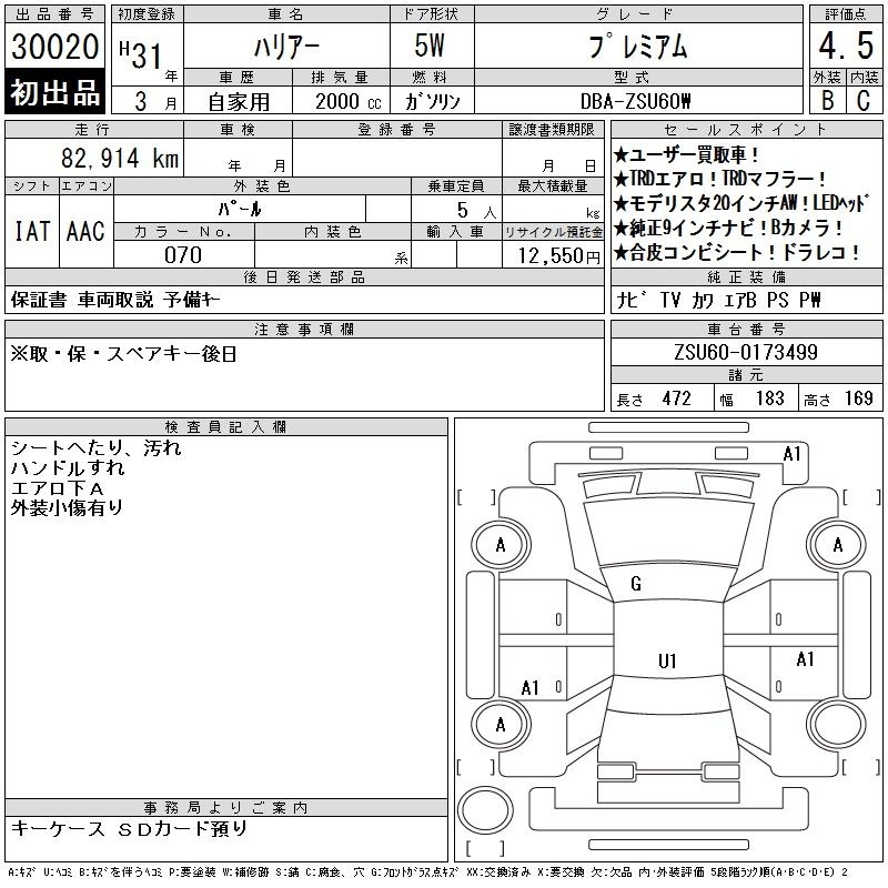 TOYOTA HARRIER