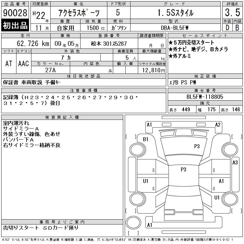 MAZDA AXELA