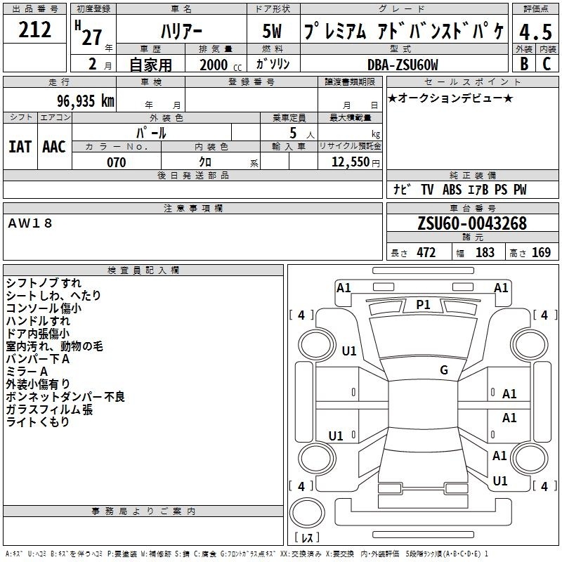 TOYOTA HARRIER