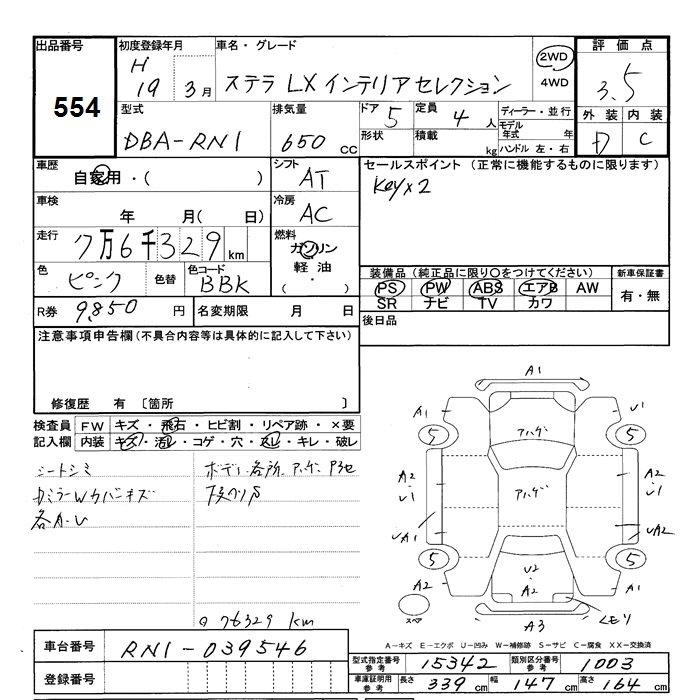 SUBARU STELLA