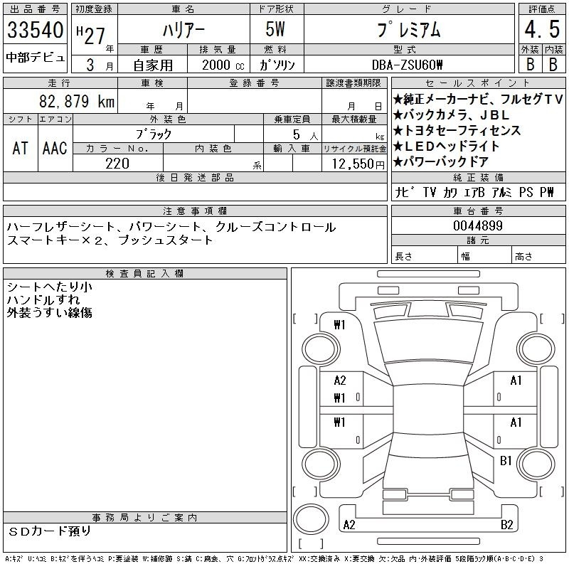 TOYOTA HARRIER