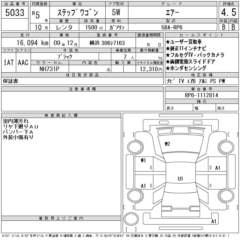 HONDA STEPWGN