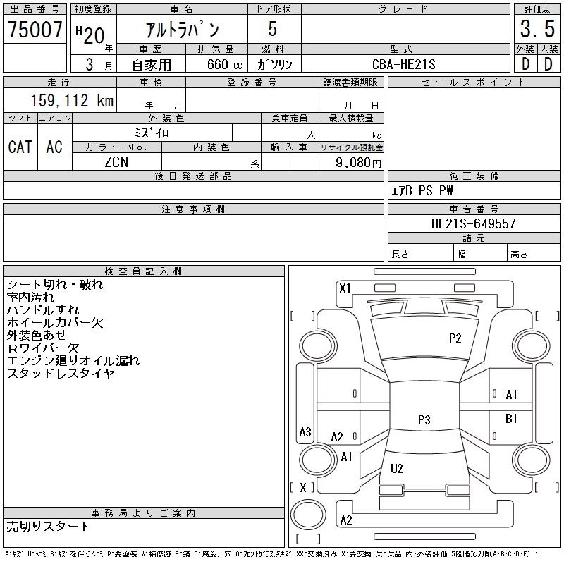 SUZUKI ALTO LAPIN