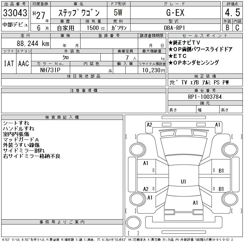 HONDA STEPWGN