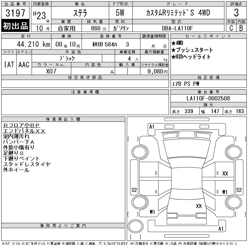 SUBARU STELLA