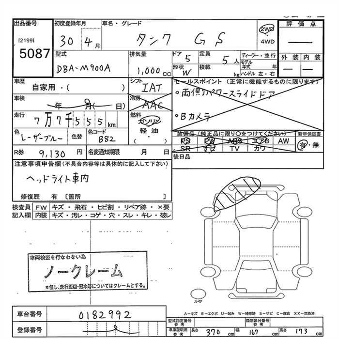 TOYOTA TANK