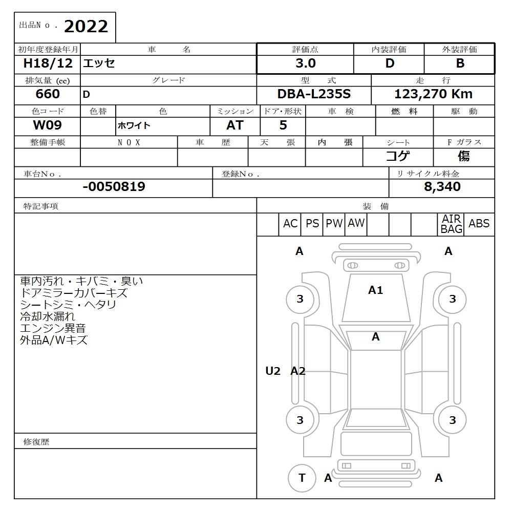DAIHATSU ESSE