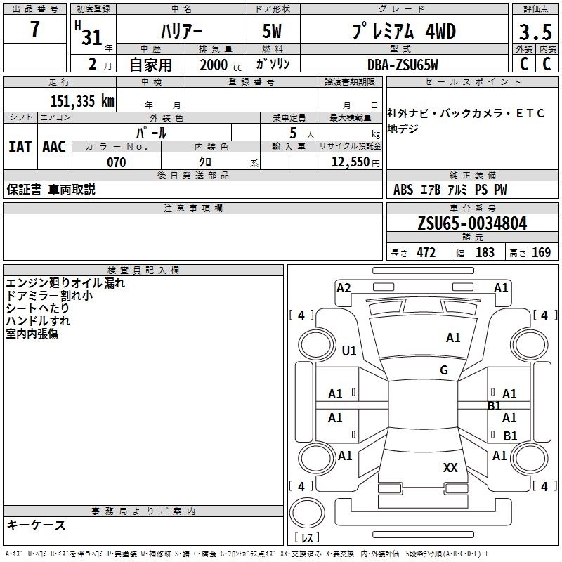 TOYOTA HARRIER