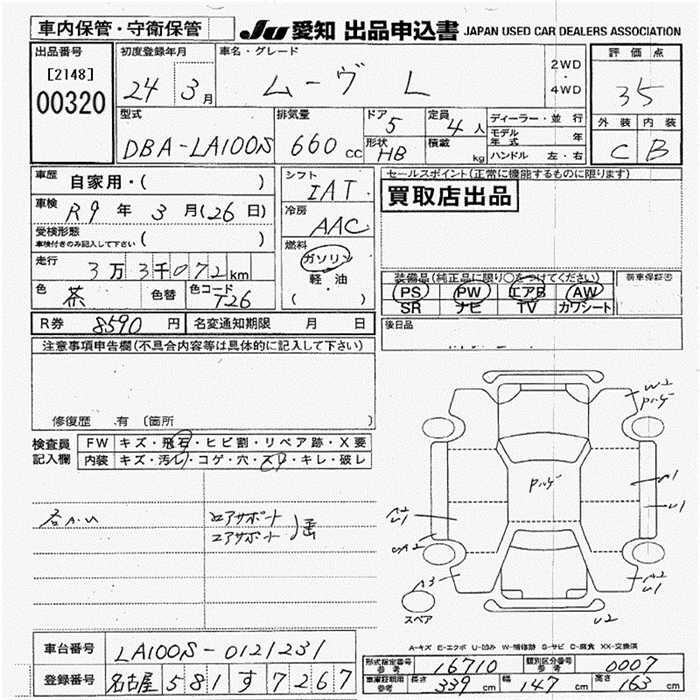 DAIHATSU MOVE