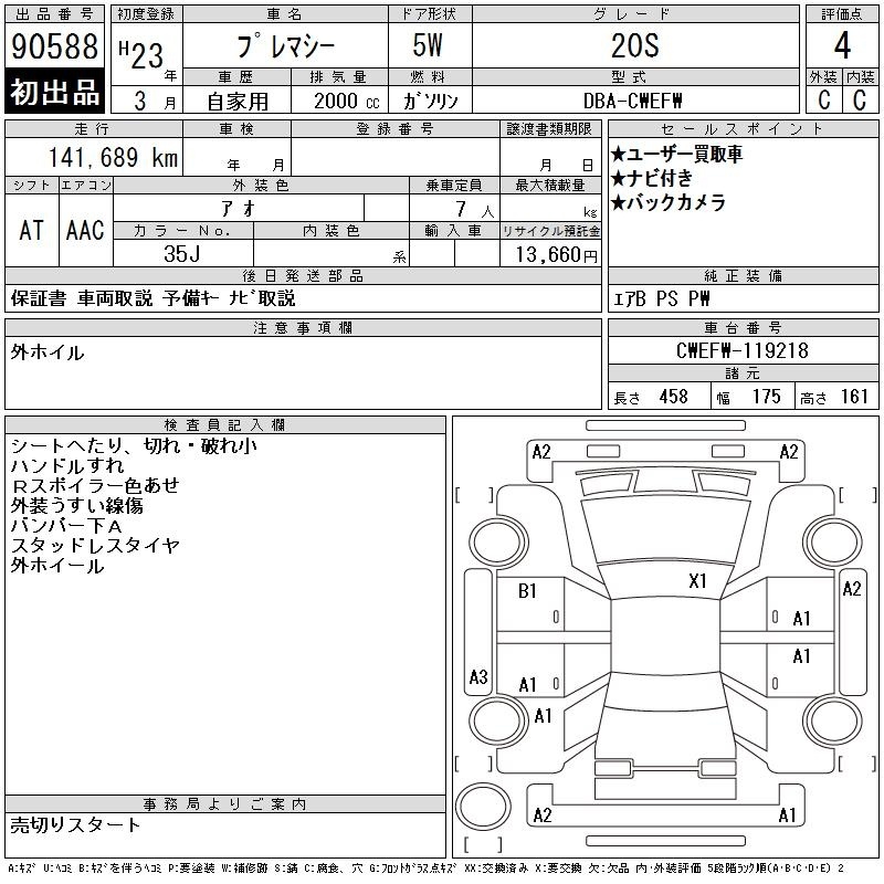 MAZDA PREMACY