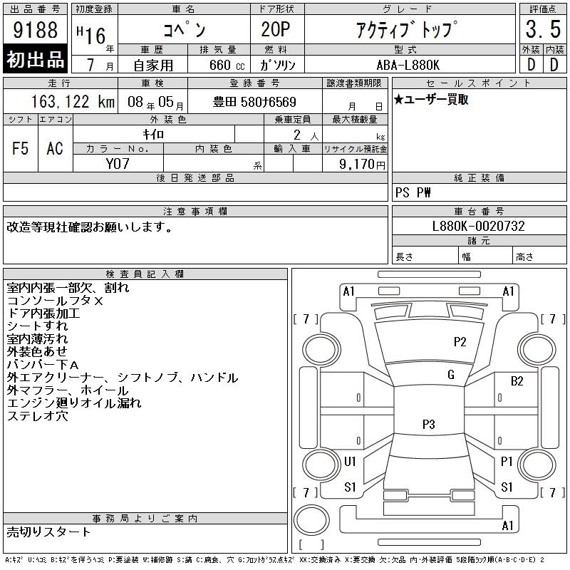 DAIHATSU COPEN