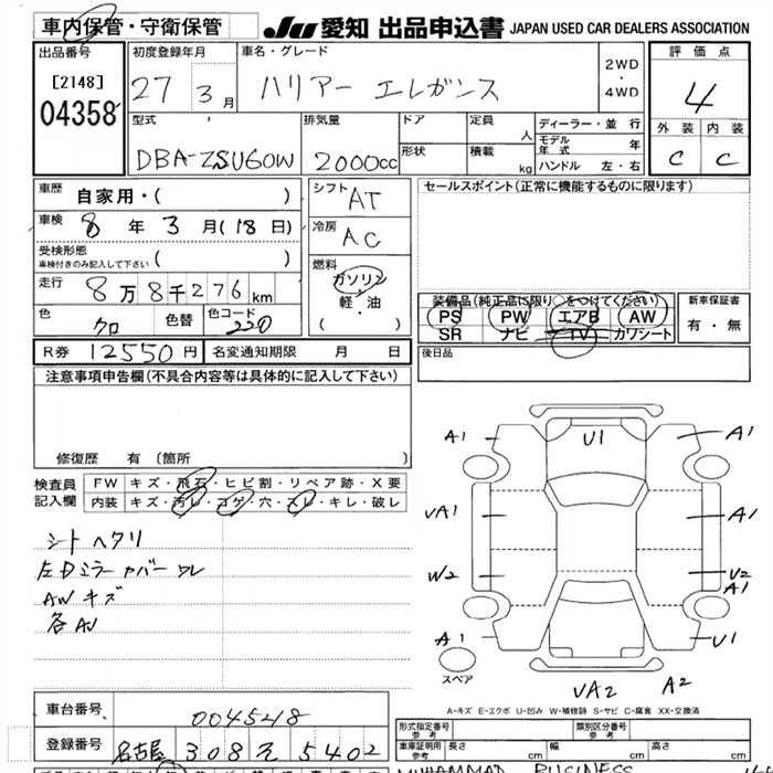 TOYOTA HARRIER