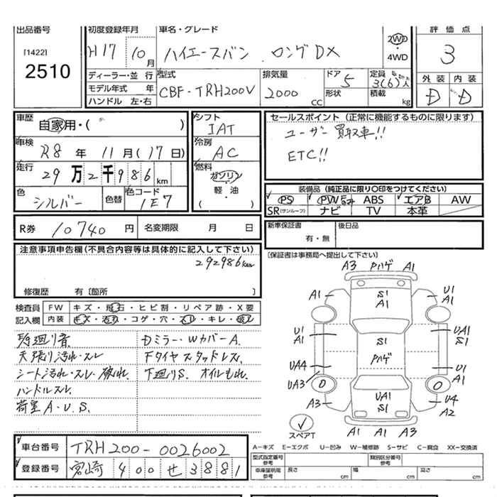 TOYOTA REGIUS ACE