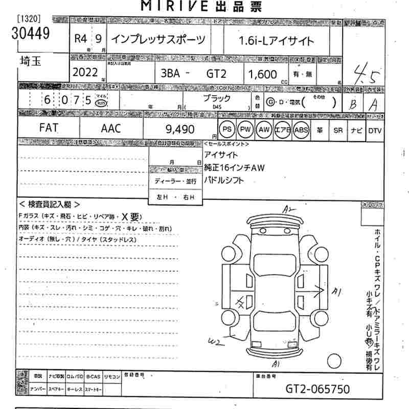 SUBARU IMPREZA