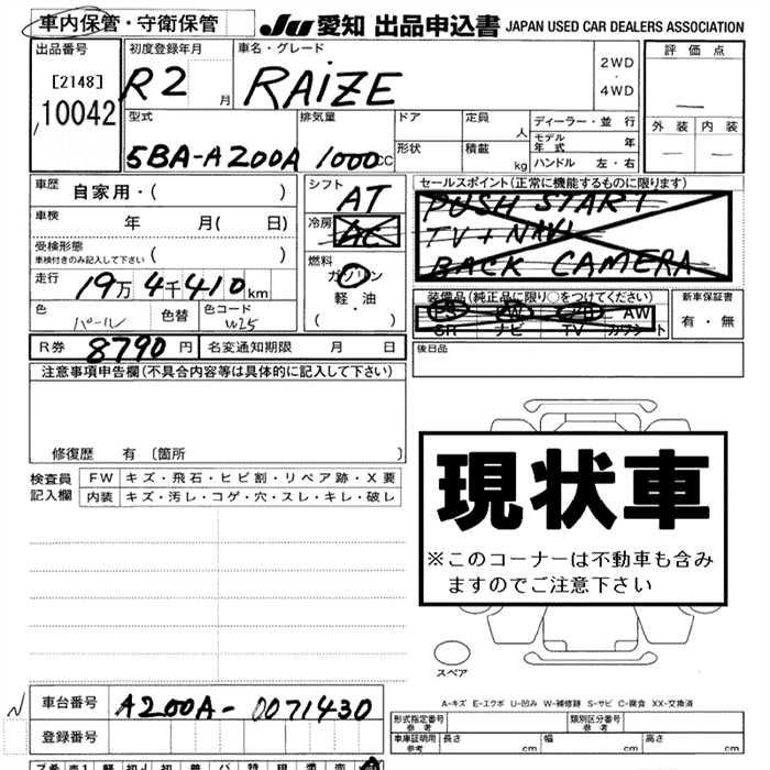 TOYOTA RAIZE