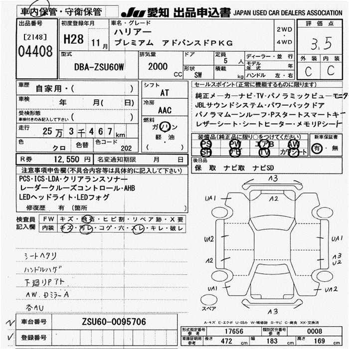 TOYOTA HARRIER