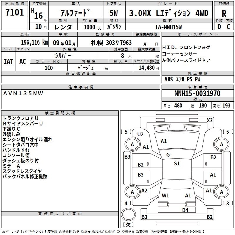 TOYOTA ALPHARD