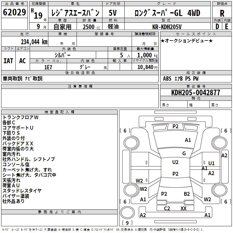 TOYOTA REGIUS ACE