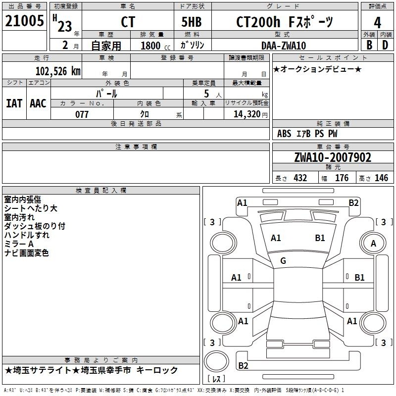 LEXUS CT200H