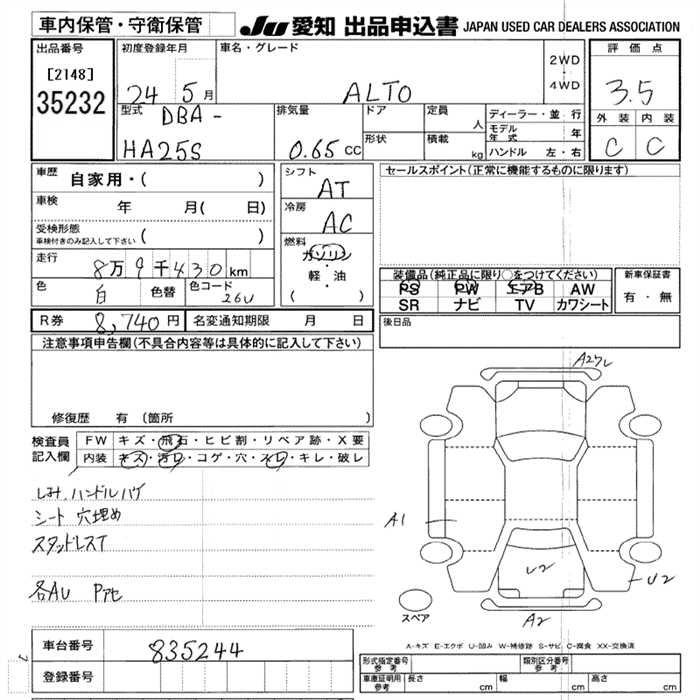 SUZUKI ALTO