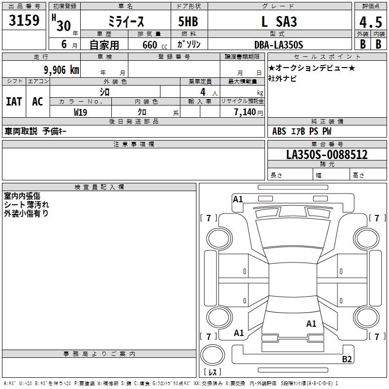 DAIHATSU MIRA E:S