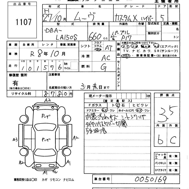 DAIHATSU MOVE