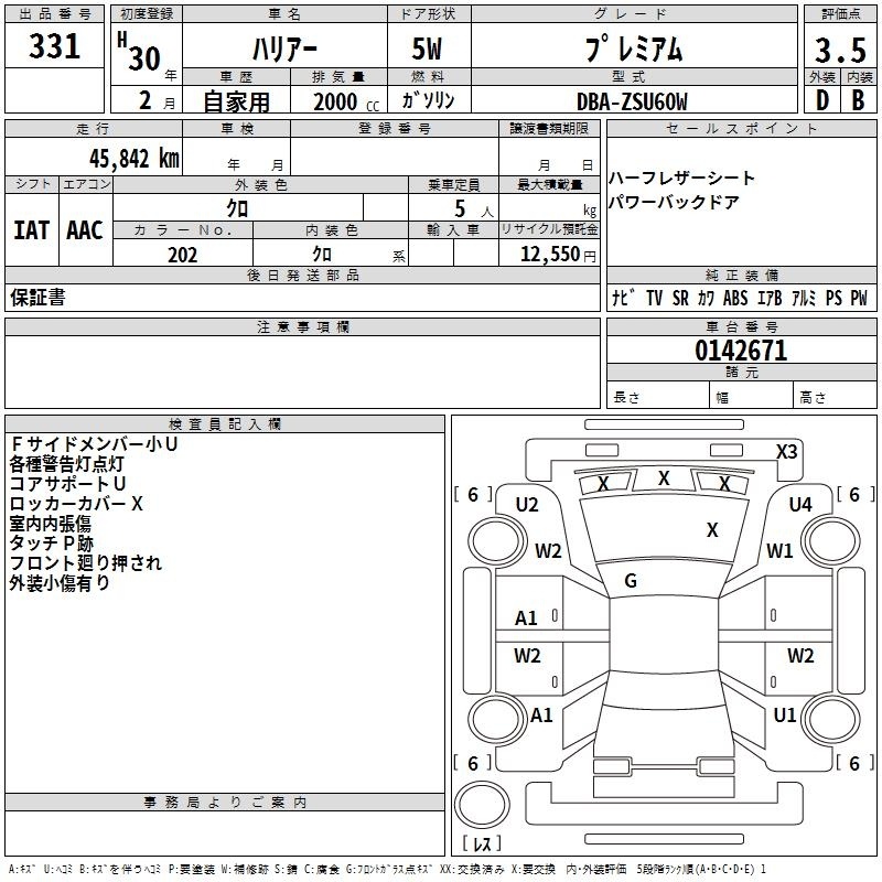 TOYOTA HARRIER