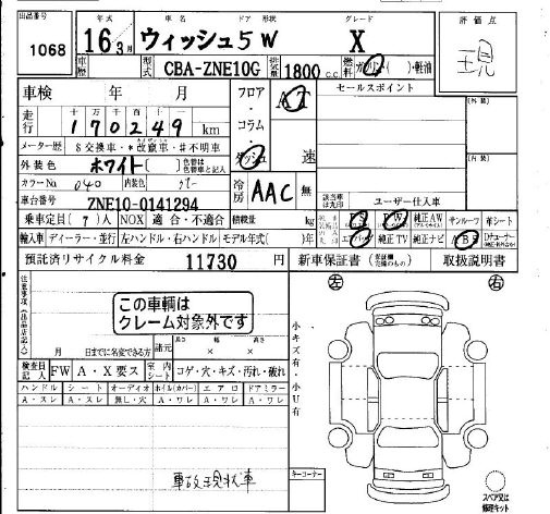 TOYOTA WISH