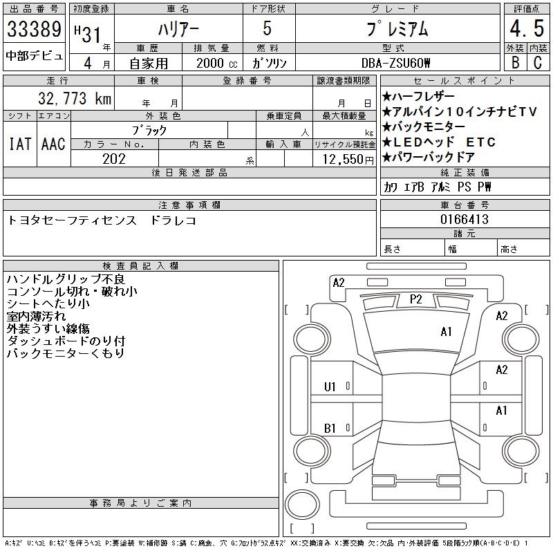 TOYOTA HARRIER